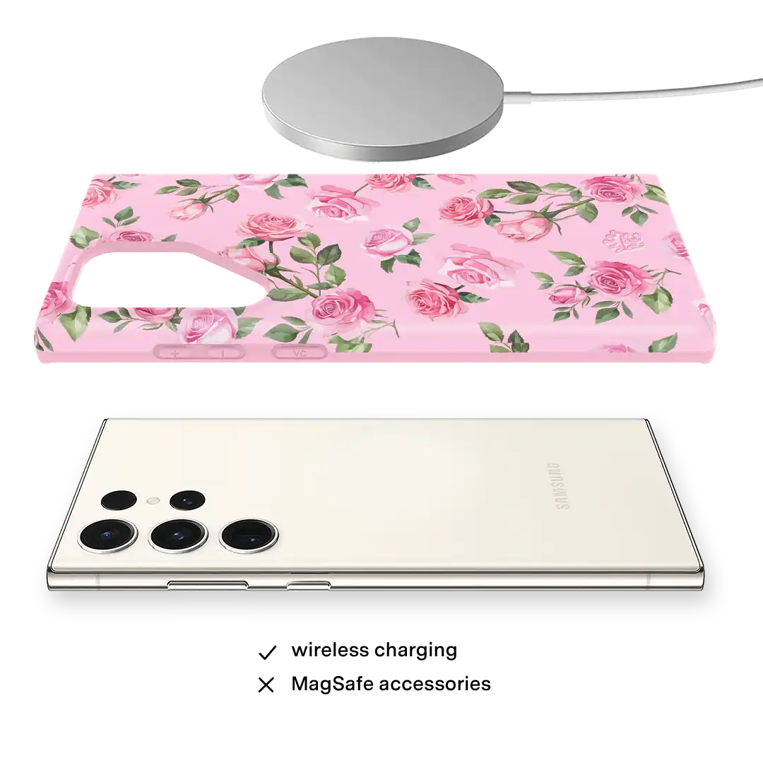 Baby Pink Roses Samsung Case