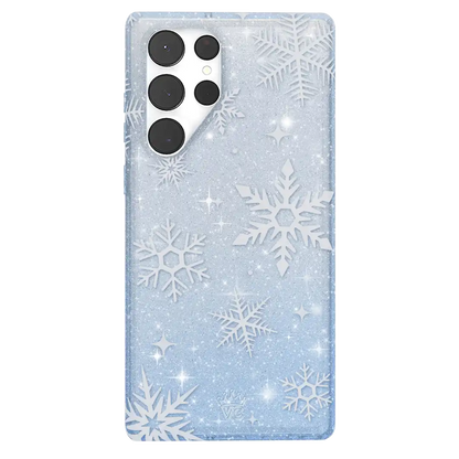 Snow Angel Glitter Samsung Case