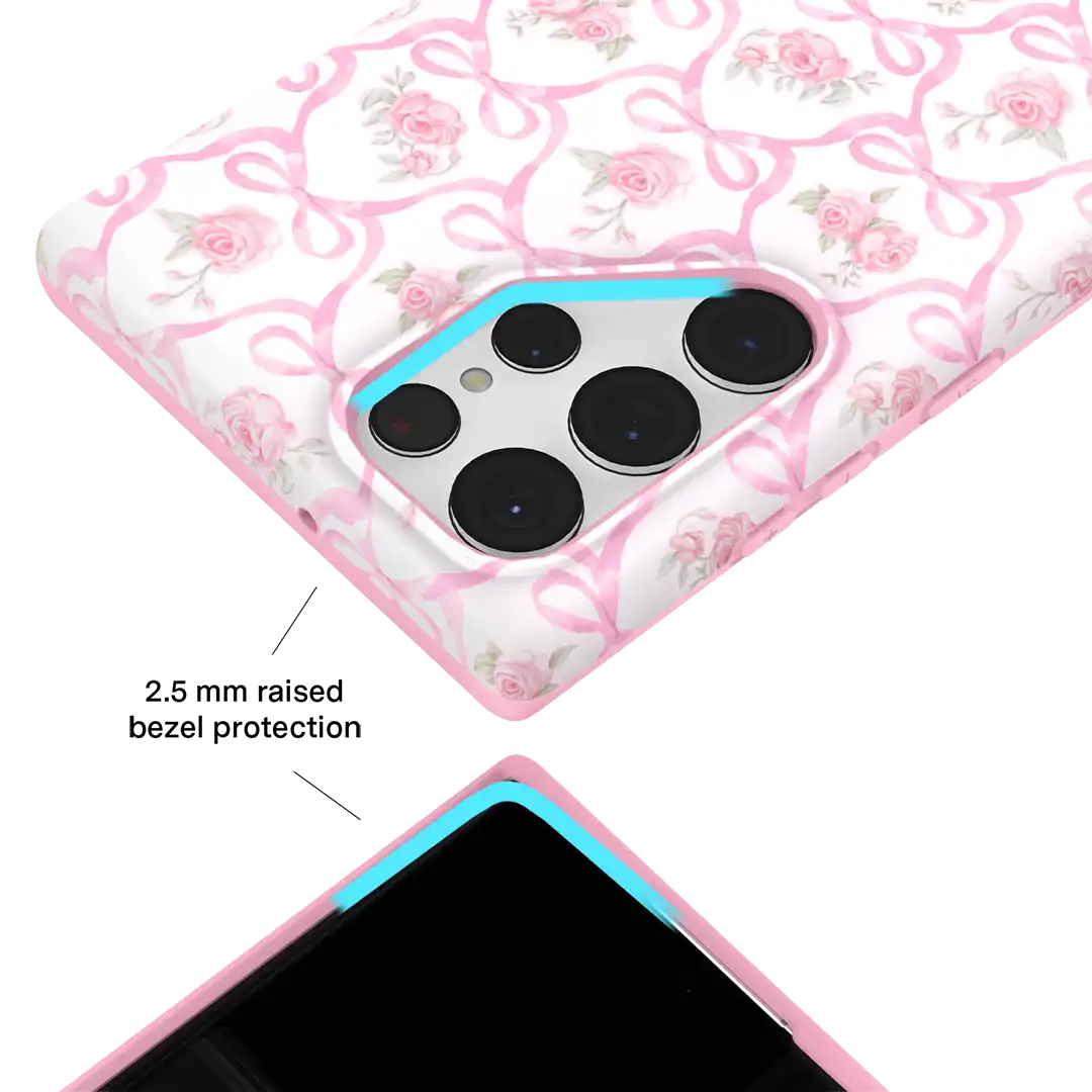 Lovely Pink Bows Samsung Case