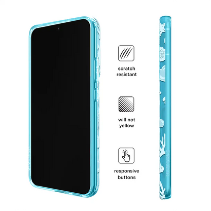 Aquamarine Holo Samsung Case