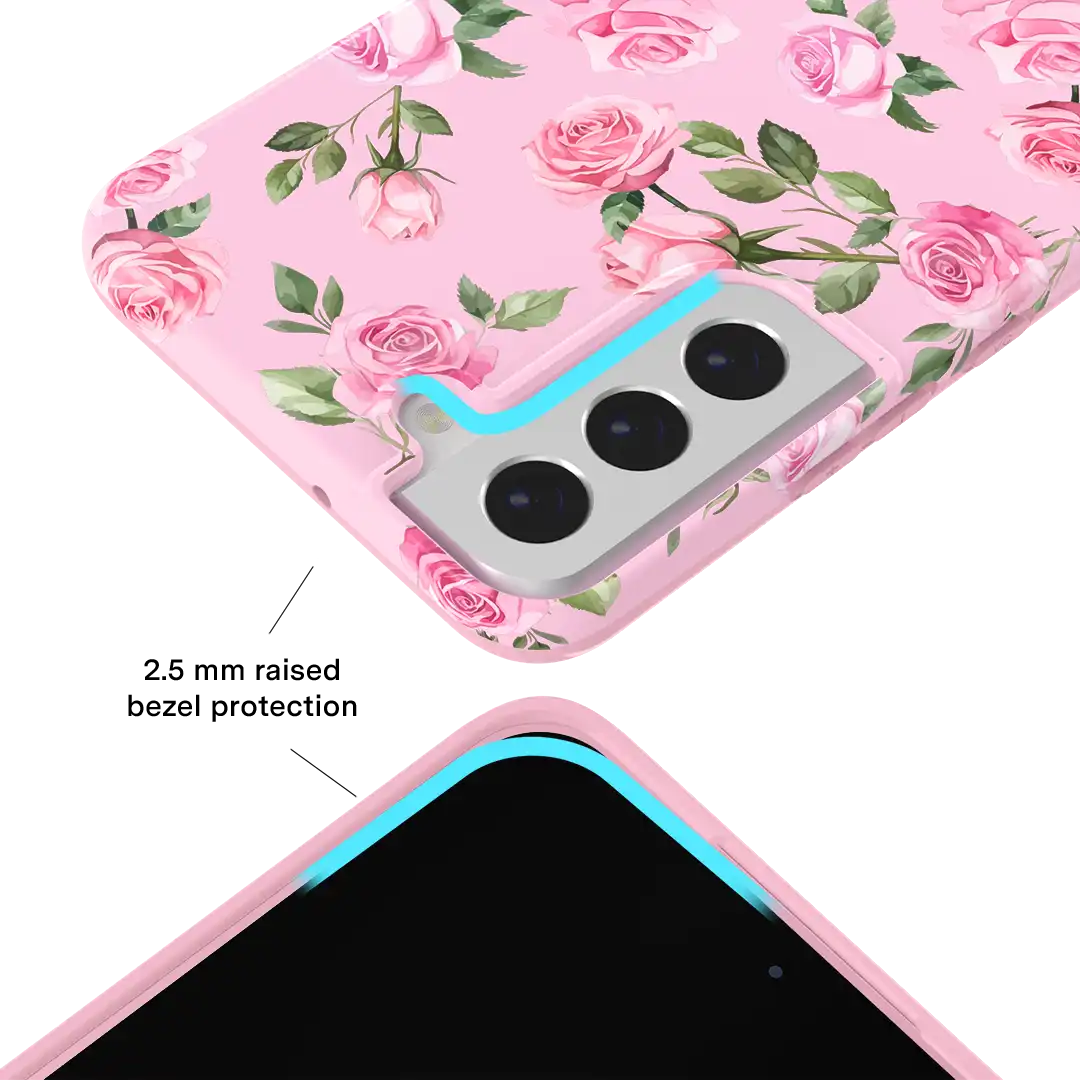Baby Pink Roses Samsung Case