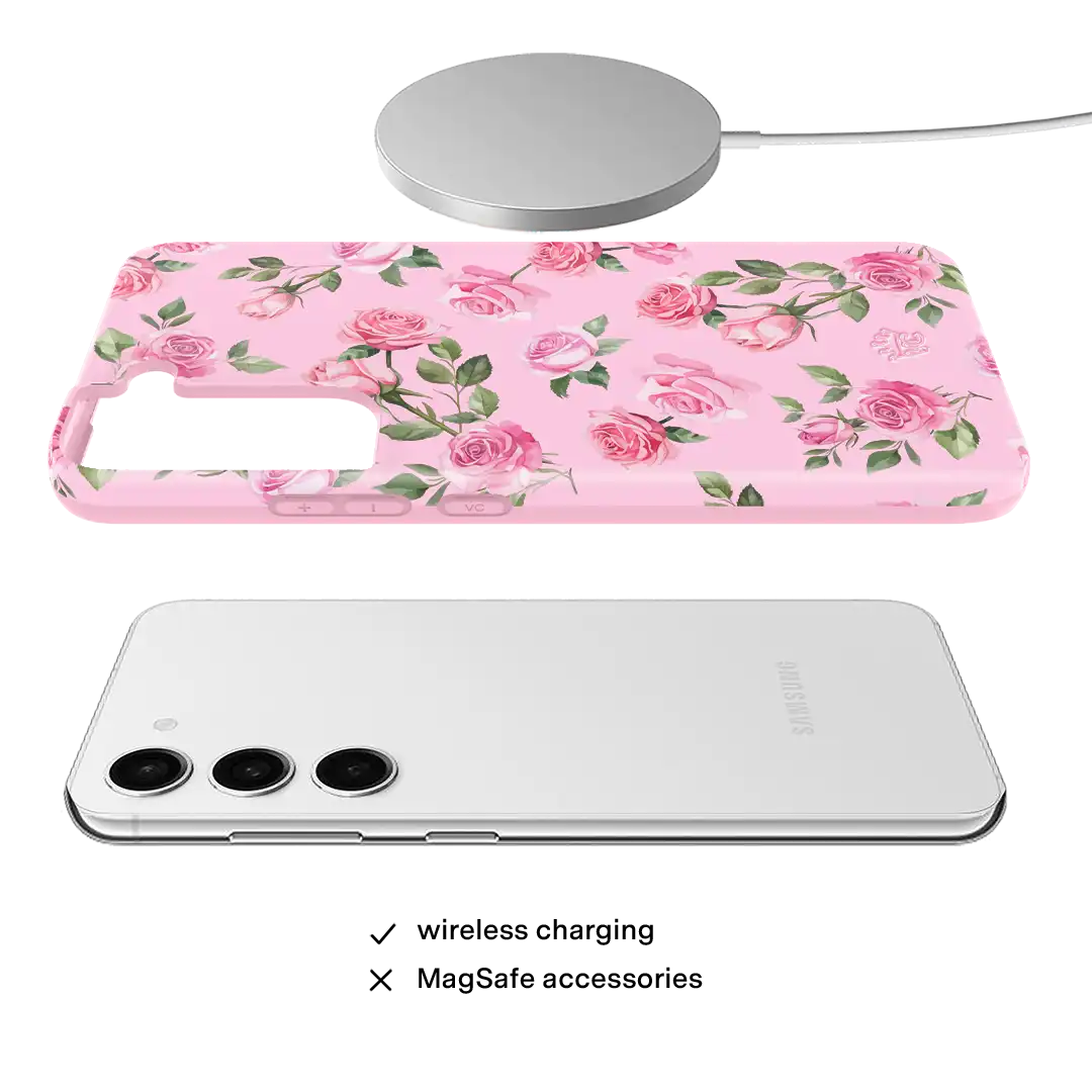 Baby Pink Roses Samsung Case