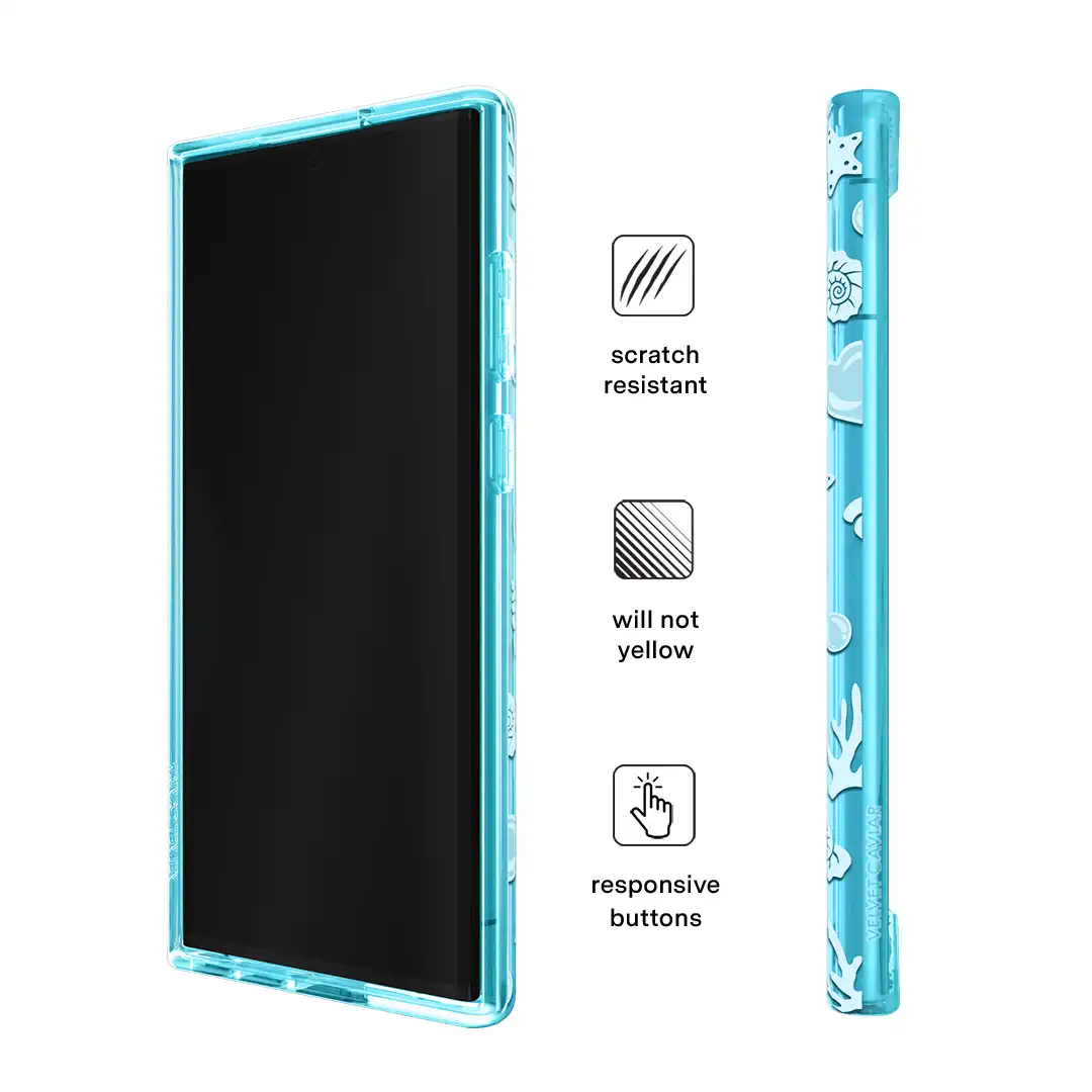 Aquamarine Holo Samsung Case