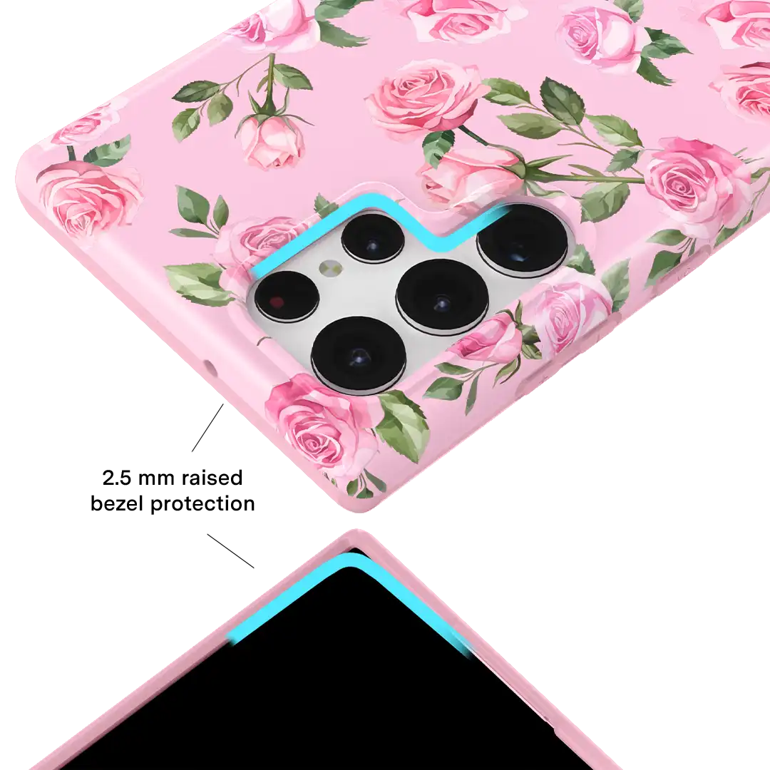 Baby Pink Roses Samsung Case