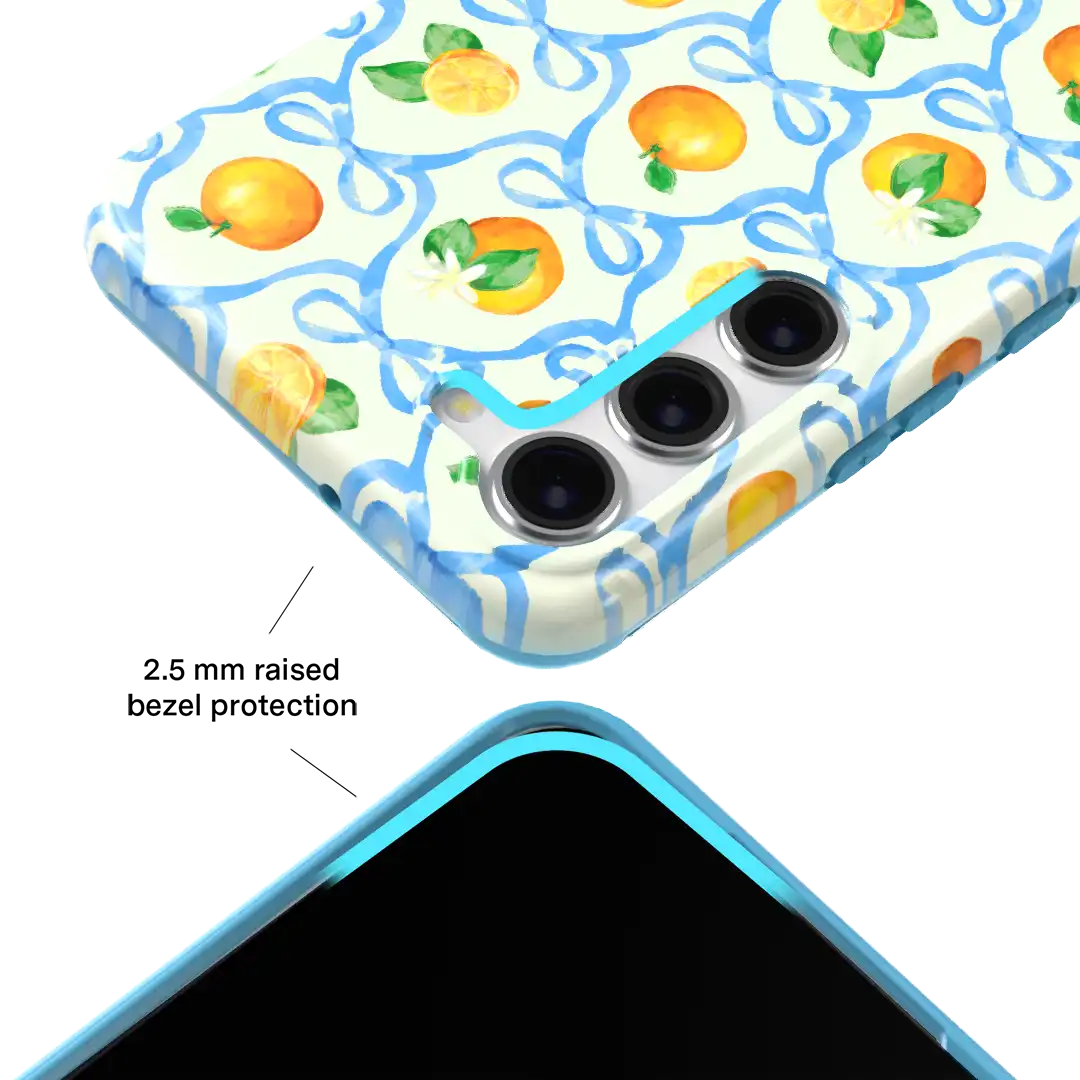Orange Blossom Samsung Case
