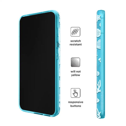 Aquamarine Holo Samsung Case