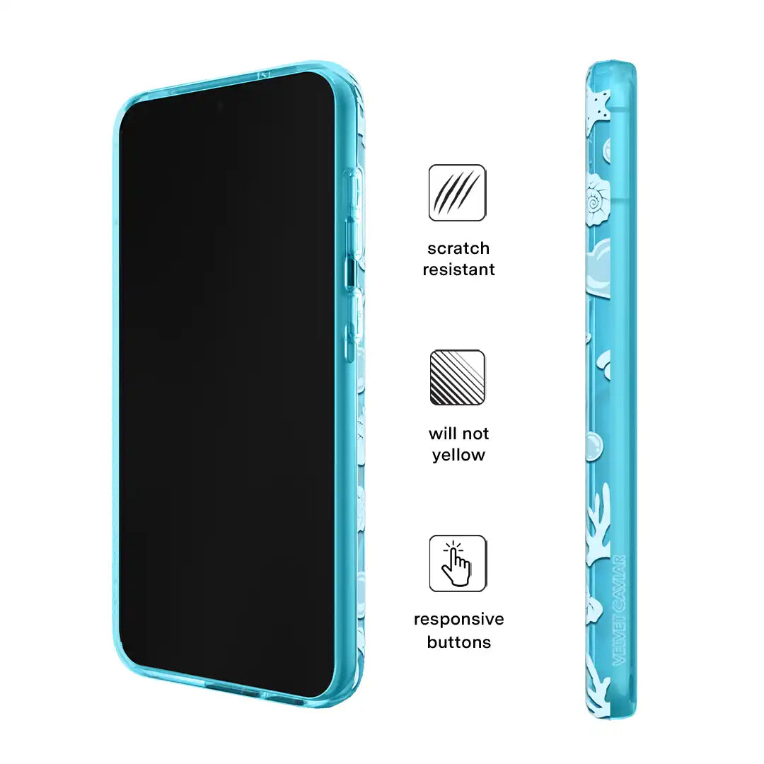 Aquamarine Holo Samsung Case