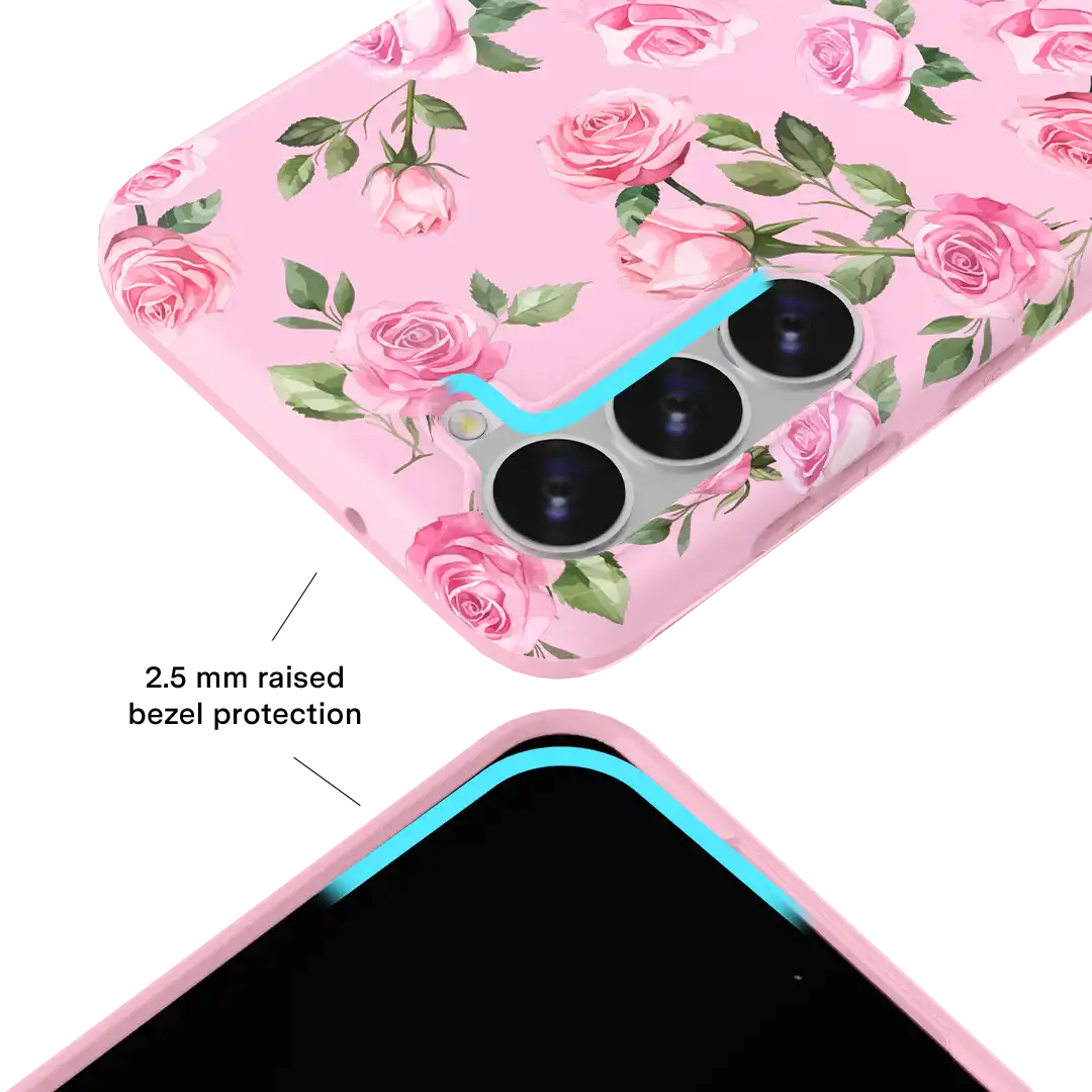 Baby Pink Roses Samsung Case