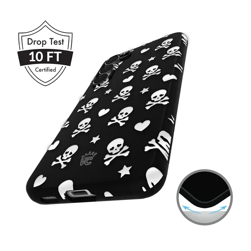 Chrome Skulls Samsung Case