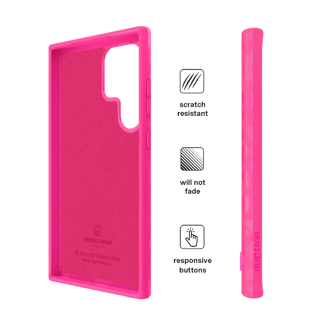 Even Hotter Pink Leopard Samsung Case