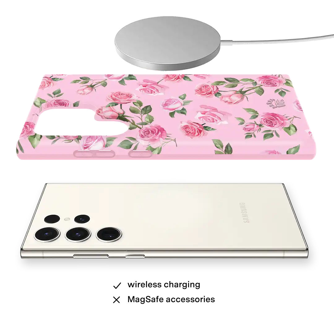 Baby Pink Roses Samsung Case