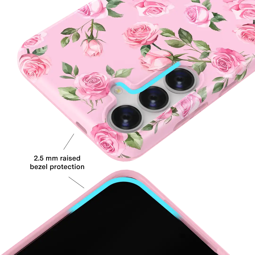 Baby Pink Roses Samsung Case