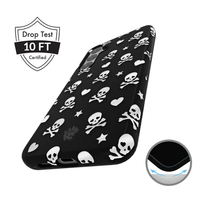 Chrome Skulls Samsung Case