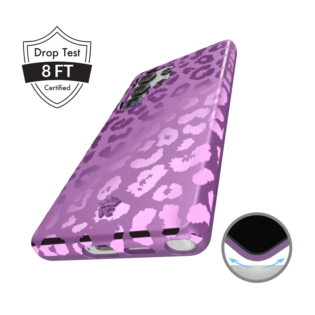 Amethyst Leopard Samsung Case
