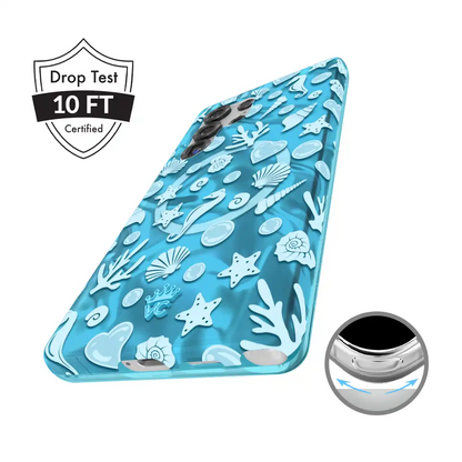 Aquamarine Holo Samsung Case