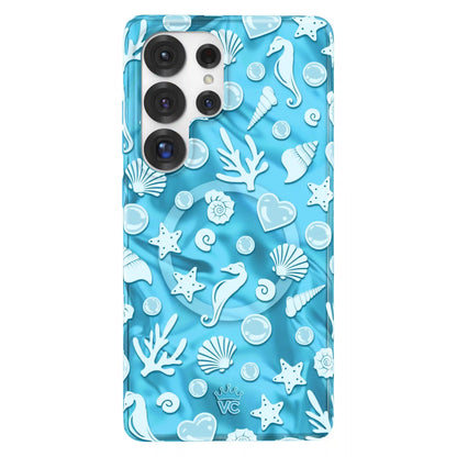 Aquamarine Holo Samsung Case