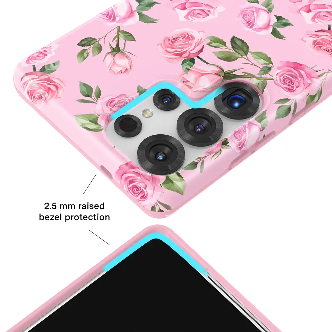 Baby Pink Roses Samsung Case