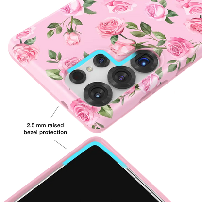 Baby Pink Roses Samsung Case