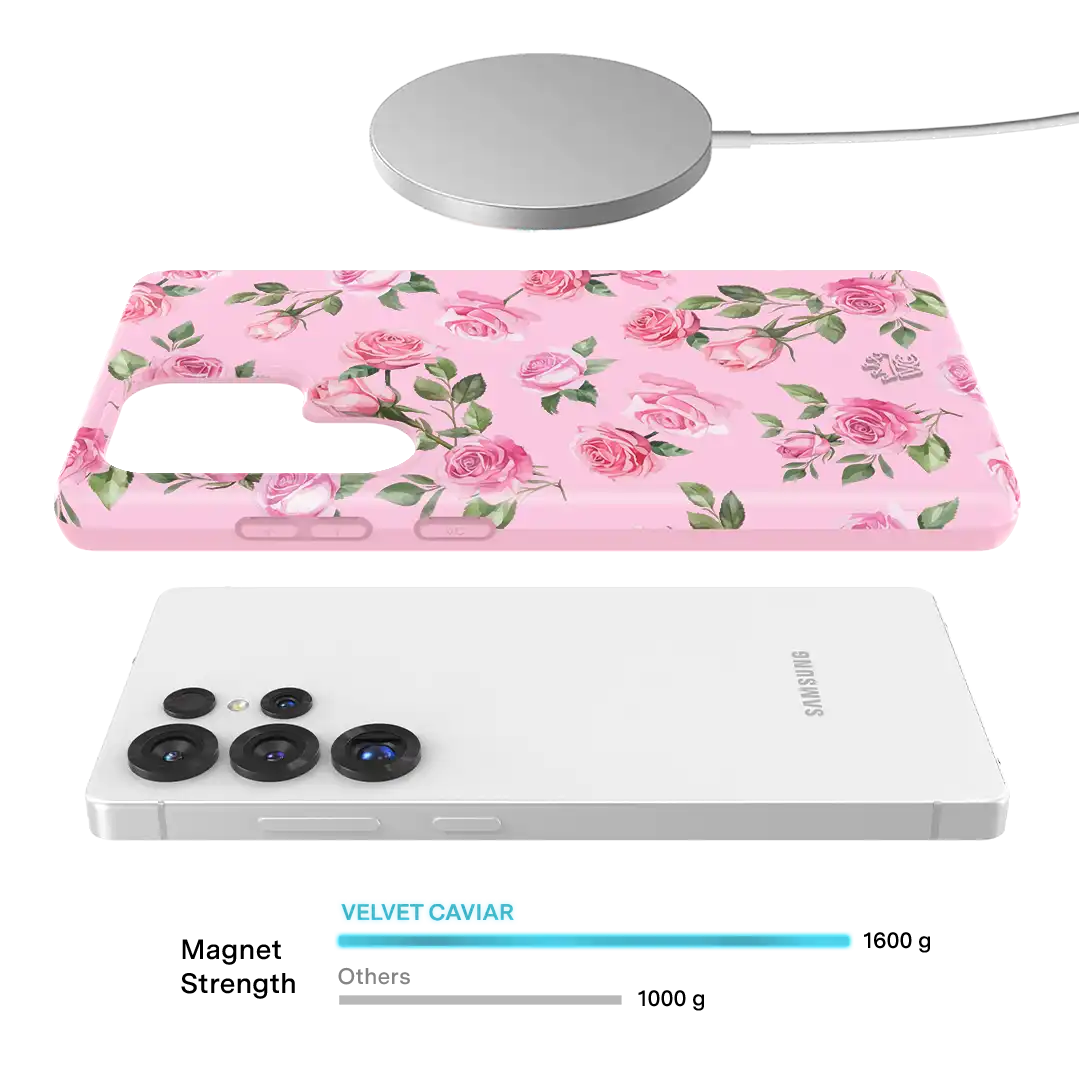 Baby Pink Roses Samsung Case