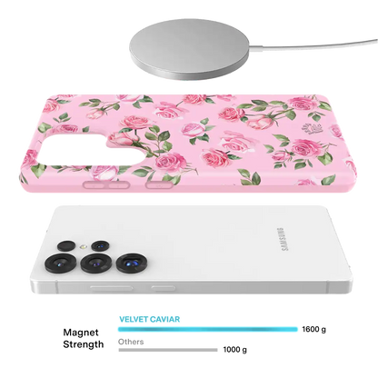 Baby Pink Roses Samsung Case