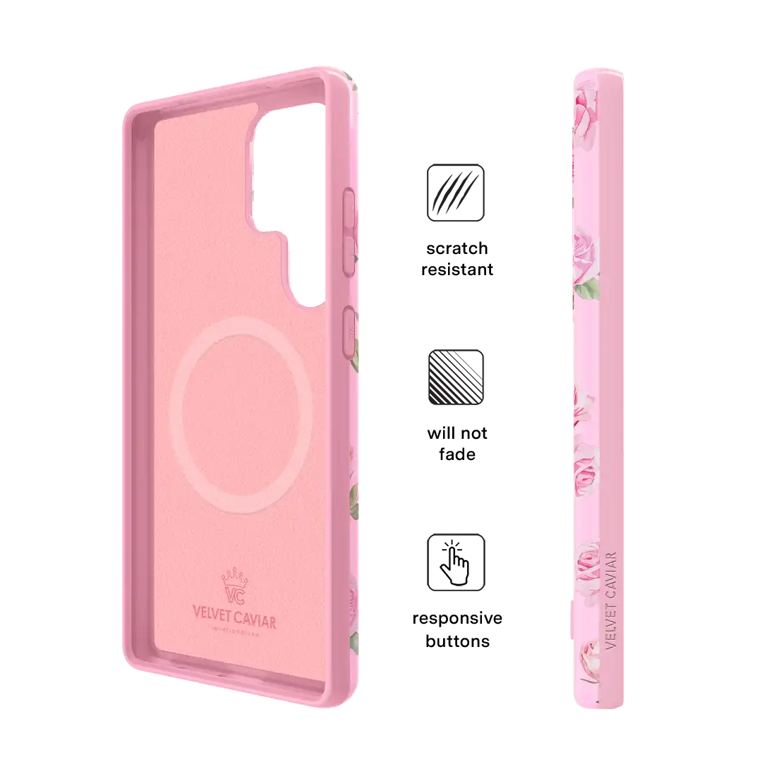 Baby Pink Roses Samsung Case