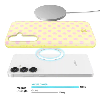 Buttercream Polka Dot Samsung Case
