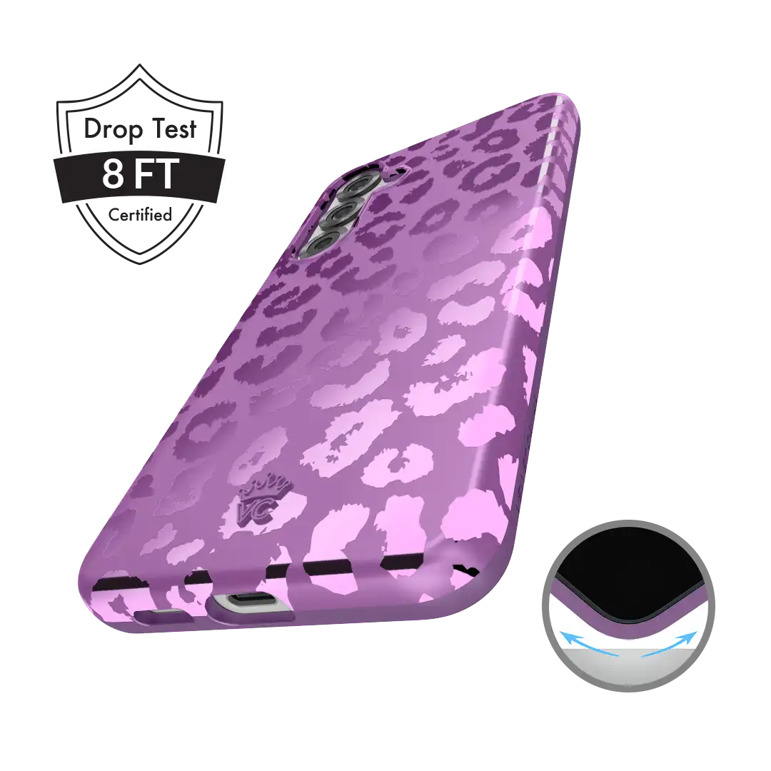 Amethyst Leopard Samsung Case