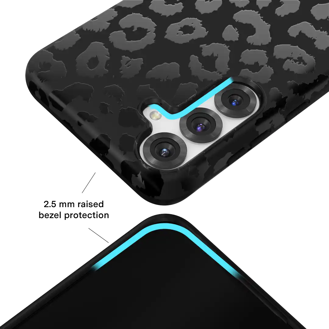 Black Leopard Samsung Case
