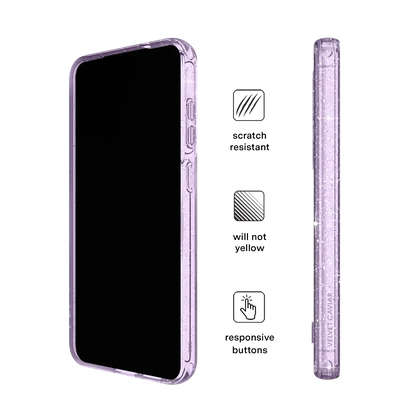 Lilac Stardust Samsung Case