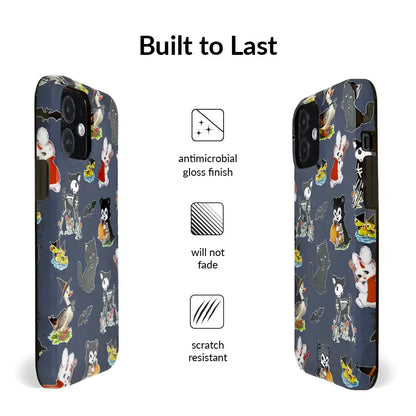 Spooky Baby Animals iPhone Case