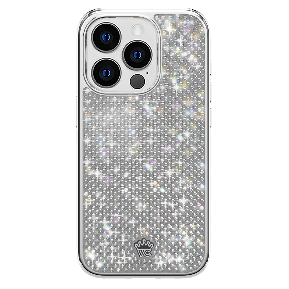 Chrome Caviar Crystals iPhone Case