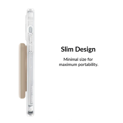 Sand Stone Portable MagSafe Charger Power Pack