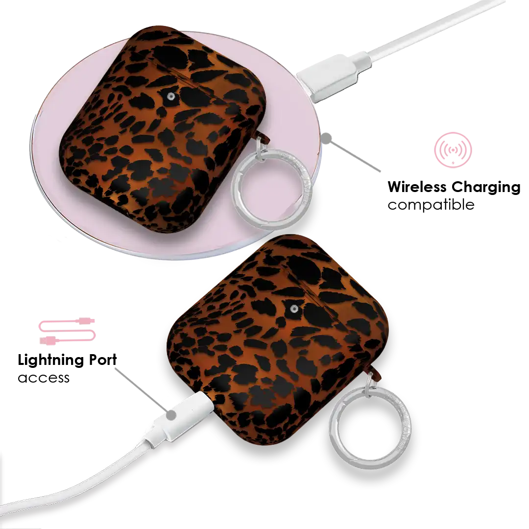Leopard Tort AirPod Case