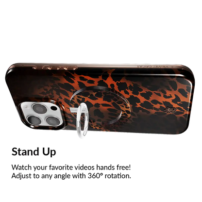 Leopard Tort MagSafe Grip Ring