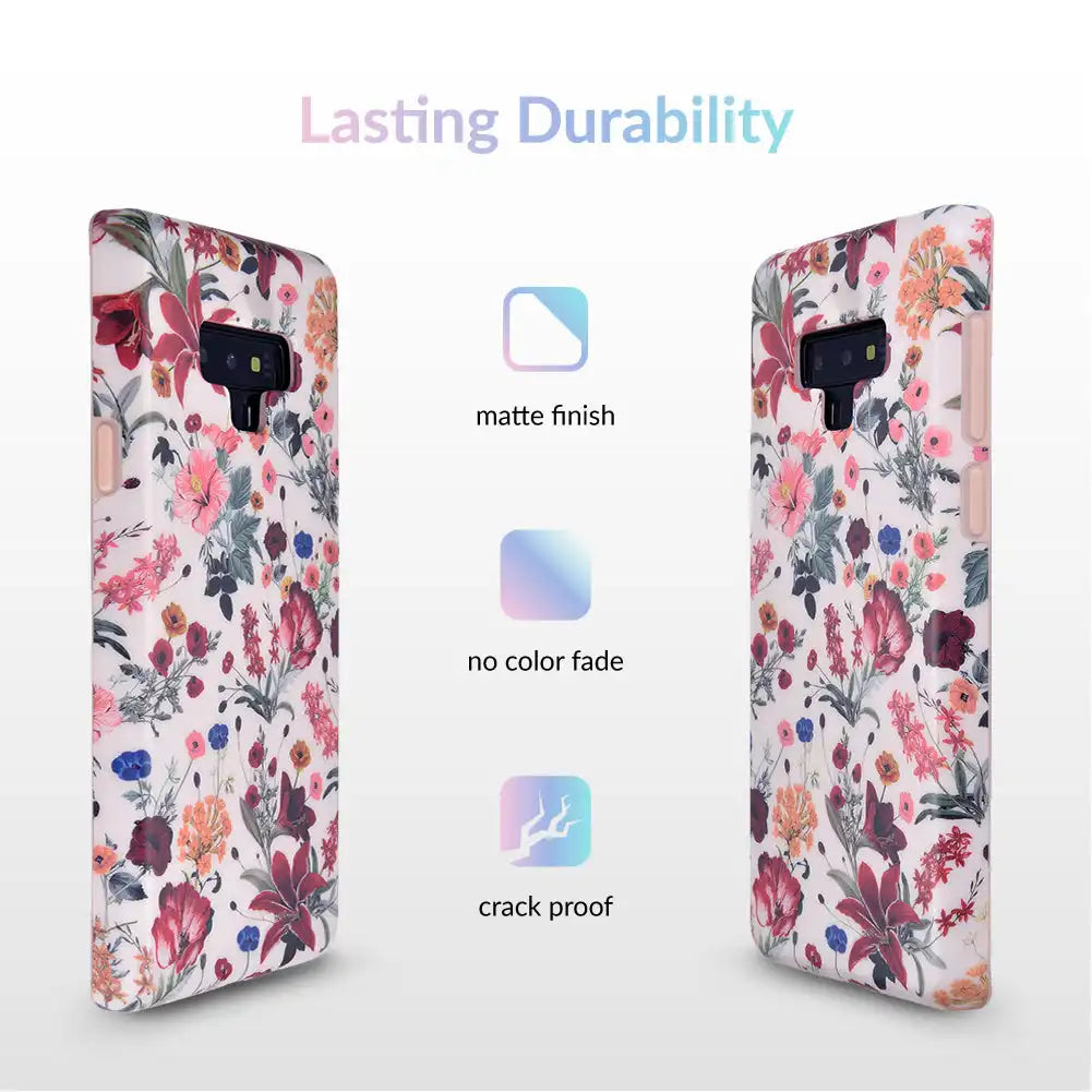 Nude Vintage Floral Samsung Galaxy Case