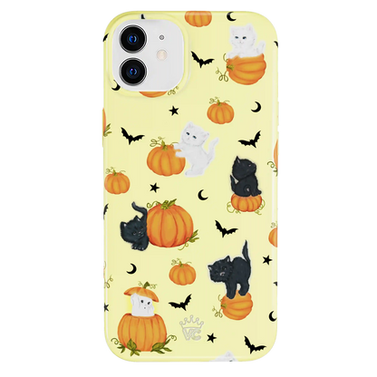 Purrfect Pumpkins iPhone Case