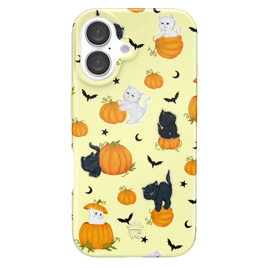 Purrfect Pumpkins iPhone Case