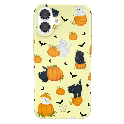 Purrfect Pumpkins iPhone Case
